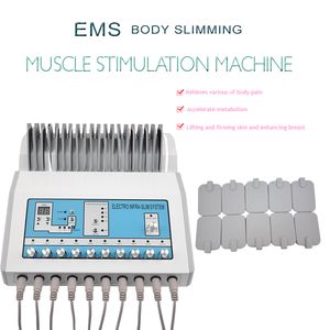 Máquina de adelgazamiento pérdida de peso calentamiento ems estimulador muscular máquina de electroestimulación ondas rusas ems estimulador muscular eléctrico