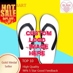 Slippers Chaussures personnalisées Image personnalisée Tropical Casual Brand Womens Flip Flops Summer Home Wholesale Flats Ladie Beach Girls Diy