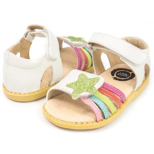 Slippers Livie Luca Brand Girls Sandals Généreaux Chaussures pour enfants en cuir Flower Kids Fashion Baby Toddler Plateforme