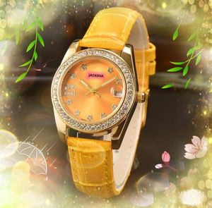 Esfera pequeña de cuarzo moda para mujer relojes estrella caja de acero con incrustaciones de diamantes vestido de abeja reloj al por mayor atractivo regalos femeninos reloj de pulsera correa de cuero genuino
