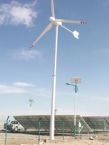 SMARAAD 3000W 24V 48V 96V 3 lames Horizontal Wind Turbine Generator Wind Moulin avec contrôleur de chargeur MPPT et onduleur hors grille