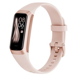 Smart Band Women 1.1'' Amoled Smart Watch Gold Heart Rate Blood Pressure Smart Bracelet Sport Fitness Tracker