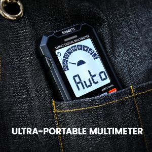 Smart Digital Multimètre 600V Tester METER OHM HZ CAPACITANCE REL VRAI REW-RMS NCV AC DC DMM MULTISTER