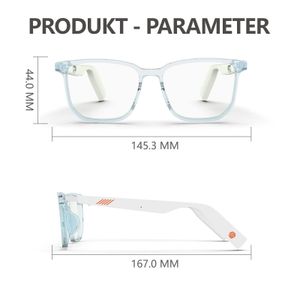 Gafas inteligentes 3D Anti Blue Control de voz Gafas de sol inalámbricas Bluetooth Llamadas manos libres TWS Video musical Gafas impermeables 221219