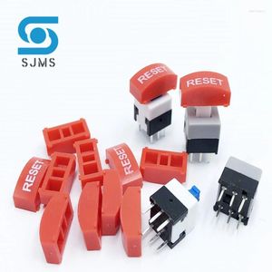 Smart Home Control 10pcs Tactile Button Switch Switking Auto-verrouillage 5,8 5,8 mm 7 7 mm 8 8 mm 8,5 8,5 mm Réinitialiser Micro (10pcs A02 Tact Cap)