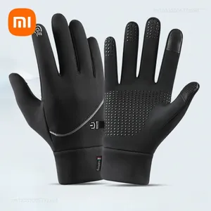 Smart Home Control Xiaomi hiver gants chauds pour hommes femmes vent imperméable antidérapant écran tactile thermique sport gant course cyclisme ski