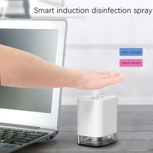 Desinfectante inteligente Desinfectante de esterilización de alcohol Nebulizador portátil Sensor inteligente IR Touch sin toque de desinfectante de mano pulverización
