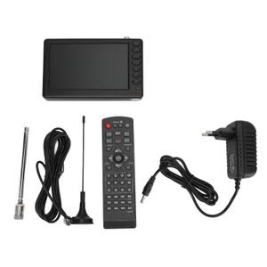 Serrure intelligente LEADSTAR Pocket TV D5 5 pouces VHF UHF numérique et analogique Mini petite voiture télévision Portable Support USB 230331
