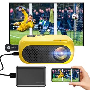 Projecteurs intelligents Mini projecteur Smart TV Box Portable Home Cinéma Cinéma Batterie Synchronisation Téléphone Beamer Projecteurs LED 720P Full HD Movie Proyector 230706