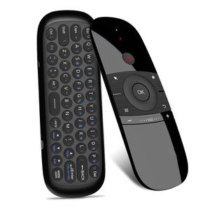 Control remoto inteligente Wechip W1 Air Mouse 2 4G Teclado inalámbrico IR Learning 6 Axis Motion Sense para TV Android Box PC 230113