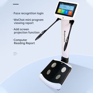 Smart Scale Body Composition Analysis Scanner Body Analyzer Latest 6th Quantum Magnetic Analysis