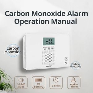 Système de sécurité intelligent CM100, détecteur de fumée et de monoxyde de carbone, alarme de CO domestique 240219