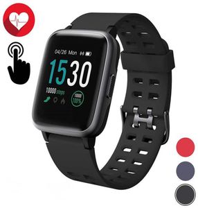 Smart Watch IP68 Tracker de fitness imperméable Tracker cardiaque moniteur de rythme car