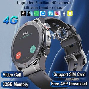 Montres intelligentes 2024 Original 4G 32GB Wifi montre intelligente carte SIM appel vidéo 5MP caméra application gratuite télécharger Smartwatch GPS positionnement montres intelligentes