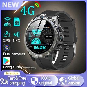 Montres intelligentes 4G Smartwatch Appel SIM HD Double caméra 1,6 pouces Navigation GPS Fréquence cardiaque Surveillance de l'oxygène dans le sang Déverrouillage du visage Montre intelligente