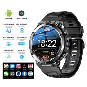 Relojes inteligentes EranTech 4G 5G LTE Net 16G GPS NFC Wifi Smartwatch Descargar APP Cámara dual Videollamadas Hombres Google Play Tarjeta SIM Reloj inteligente H10