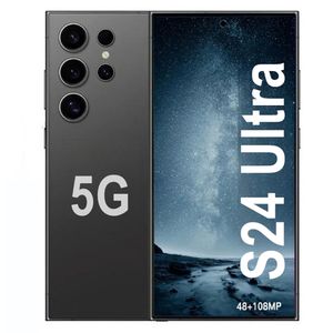 S24 Ultra double SIM 4G 5G téléphone Android 6GB + 256gb 1TB 6.8HD + affichage 13MP + 50MP caméra Android 13 entrepôt Local Mobile