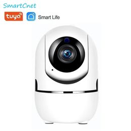 SmartCnet Tuya Smart Life 1080p IP Cámara IP 2m WiFi Wifi Seguridad Vigilancia CCTV Camera de bebé Moniter
