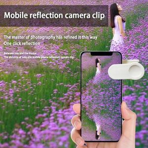 Kit de Clip de réflexion de miroir de caméra pour Smartphone, Clip de caméra de réflexion de téléphone portable, objectif d'extérieur de réflexion d'artefact de Selfie