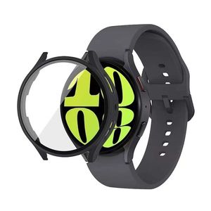 Smartwatch pour Samsung Galaxy Watch 6 Smart Watch Marine Strap Smartwatch Sport Watch Wireless Charging Box Box Couverture de couverture de protection 848dd