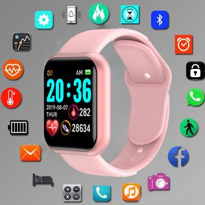 Reloj inteligente Reloj de pulsera inteligente Pulsera inteligente Rastreador de ejercicios Podómetro Pulsera Presión arterial Monitor de ritmo cardíaco Reloj de pulsera deportivo digital Bluetooth