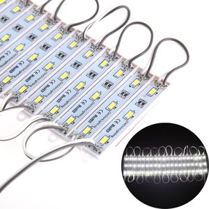 Módulo de luz LED SMD5050 5630, 3 LED, resistente al agua, IP65, para exteriores, 0,72 W, para letras de canal, DC12V, luces de letras, rojo, azul, verde