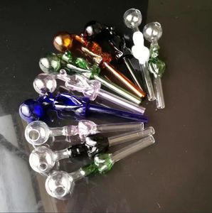 Tubos de humo Hookah Bong Glass Rig Oil Water Bongs Mixed Colorful Beauty Estofado Pot