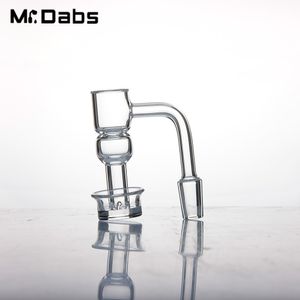 Accesorios para fumar Terp Vacío Cuarzo Banger Nail Alta calidad 10 mm 14 mm 19 mm Junta transparente para Bongs de vidrio Dab Rigs