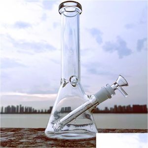 Pipas para fumar Fabricación Hookah Beaker Glass Bong Agua Dab Rig Catcher Material grueso para 10.5 Bongs Entrega de gotas Home Garden House Dhsnu