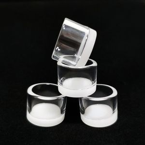 Cuadro Insertar plato Banger Cup Cazón de 19 mm Opque Bottom Bottom Repreamation para uñas de Banger Termal Dab de 25 mm con excelente calor de retención de calor Yeene