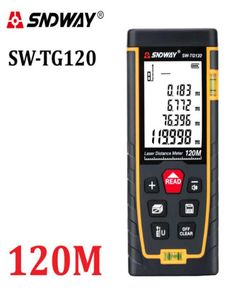 SNDWAY laser distance meter 40M 60M 80M 100M rangefinder trena laser tape range finder build measure device ruler test tool2958012