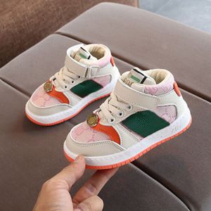 Zapatillas de deporte para bebés, calzado informal transpirable para niños, calzado deportivo de otoño para niños y niñas, talla 21-25