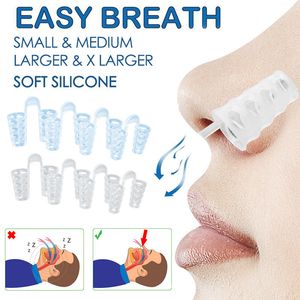 Snoring Cessation 148pcs Anti Snore Apnea Nose Clip Anti Breathe Aid Stop Device Sleeping Equipment 221121