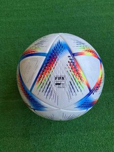 Ball de football Nice Sells Products Custom Logo Imprimé École officielle Taille 5 Coupe du monde PU Football pour l'entraînement Al Hilm et Al Rihla