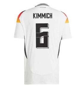 Jerseys de fútbol 24 25 Muller Kimmich Havertz Ogan Kroos Reus Gnabry Sane Football Musiala Camisa Maillot Foot Men Kis Kit Player Versión Long Alemania 2024 2023