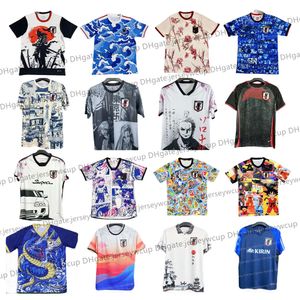 Soccer Jerseys Japan Jersey Cartoon Isagi Atom Tsubasa Minamino Asano Doan Kubo Ito Women Kids Kit Uniforme spécial japonais 22 23 24 25 Kirt de football Maillot de Foot