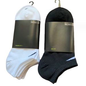 Chaussettes pour hommes pantoufles no show chaussette coton sous-vêtements sport athlétique motif géométrique coton mode décontracté adapté pour le printemps automne noir blanc gris