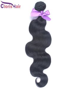 Soft y suave 1 Bundle Malasia Virgen Virgen Campo Cabello PEDIO BARATO EXTENSIONES DE CABELO HUMANO DE REMY HOMBRA HOMBRA Y ondulado 1226QU9217896