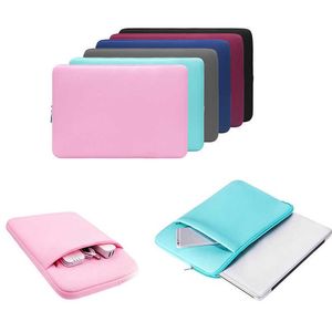 Soft Laptop Bag Notebook Case Sleeve Cover 11 12 14 15 15.6 Inch For Macbook Pro Air Retina 13 For Huawei HP Dell Lenovo HKD230809