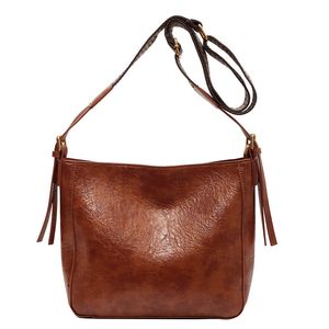 Bolsos de cuero suave, bolso de hombro para mujer, bolso cruzado, bolso de mano para mujer, bolso cuadrado Vintage a la moda, DOMC23-86