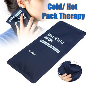 Soft Reusable Hot Cold Therapy Pack Gel Pad Ice Cooling Heating Pads Emergency Pain Relief Sport Compress Microwaveable 200ml Health Care