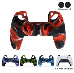 Soft Silicone Protective Cover Case for Playstation 5 PS5 controller Gamepad Protector Anti-Slip Cap