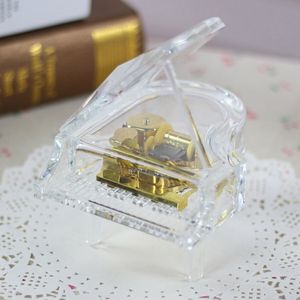 Softalk Howl's Moving Castle-Merry Go Round Of Life Acrylic Transparent Piano Music Box Cumpleaños, Navidad, regalo de San Valentín