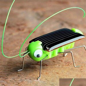 Juguetes de energía solar FunnyNew Llegada Grasshopper Modelo Juguete Niños Afuera Niños Regalos educativos Realidad aumentada Entrega de gotas Novela Otw6Z