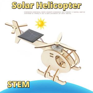 Jouets à énergie solaire hélicoptère solaire bricolage enfants projets scolaires scientifiques Kit d'expérimentation jouets scientifiques pour enfants garçons tige jouets éducatifs Brinquedos