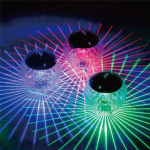 Solar Floating Pool Lights Waterproof Outdoor Floating Underwater Ball Lamp Night Light Party Swimming Decor Lamps