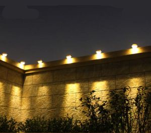 Lampes solaires LED d'extérieur, éclairage d'extérieur, mini-balcon, pilier de toit, applique murale