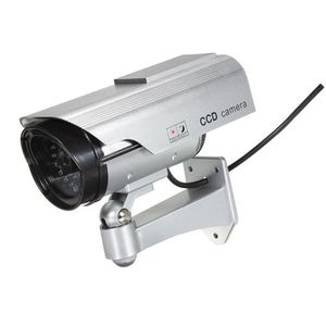 Caméra LED Flash extérieure de Surveillance de sécurité CCTV de fausse énergie solaire