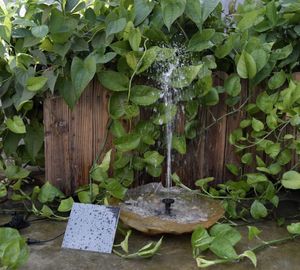 Pompe à Air d'irrigation à panneau solaire, pompe à eau à oxygène pour jardin agricole, fleurs, plantes, piscine, arrosage de paysage, 8738302