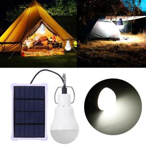 Cobertizo con energía solar Bombilla LED Lámpara portátil para colgar Enganche para acampar al aire libre